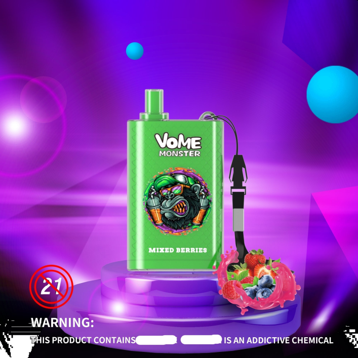 Tornado Vape Preis | RandM Vome Monster 00P2278 10000 Airflow Control Vape Pod Gerät 1St gemischte Beeren